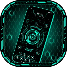 Ícone de Futuristic Launcher 3 - HiTech